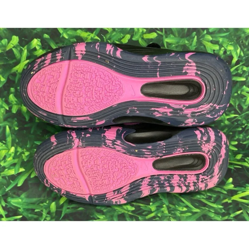 Nike IsoFly Kids Basketball Shoes Sneakers Size 13C Black Blue Pink FQ7670-003